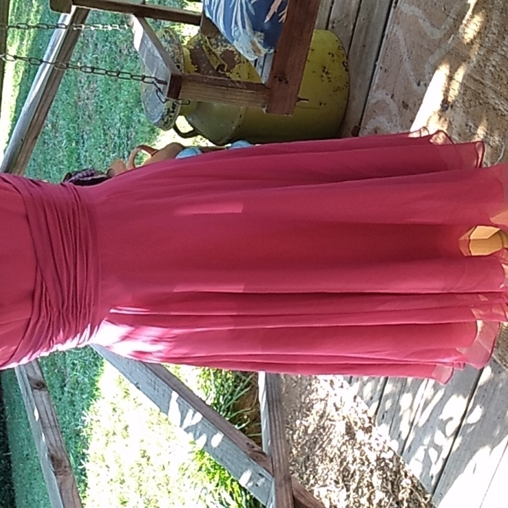 Eden Maids Bridesmaid Collection Bridals Prom Pink 6 Dress View 3